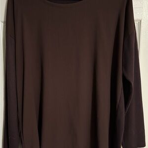 Ann Taylor Dark Brown Top